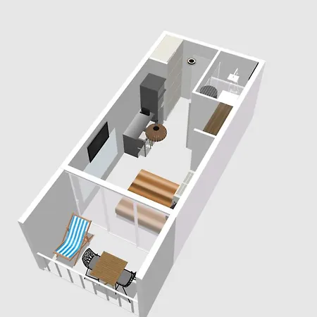 Village Naturiste Turquoise Appartement *